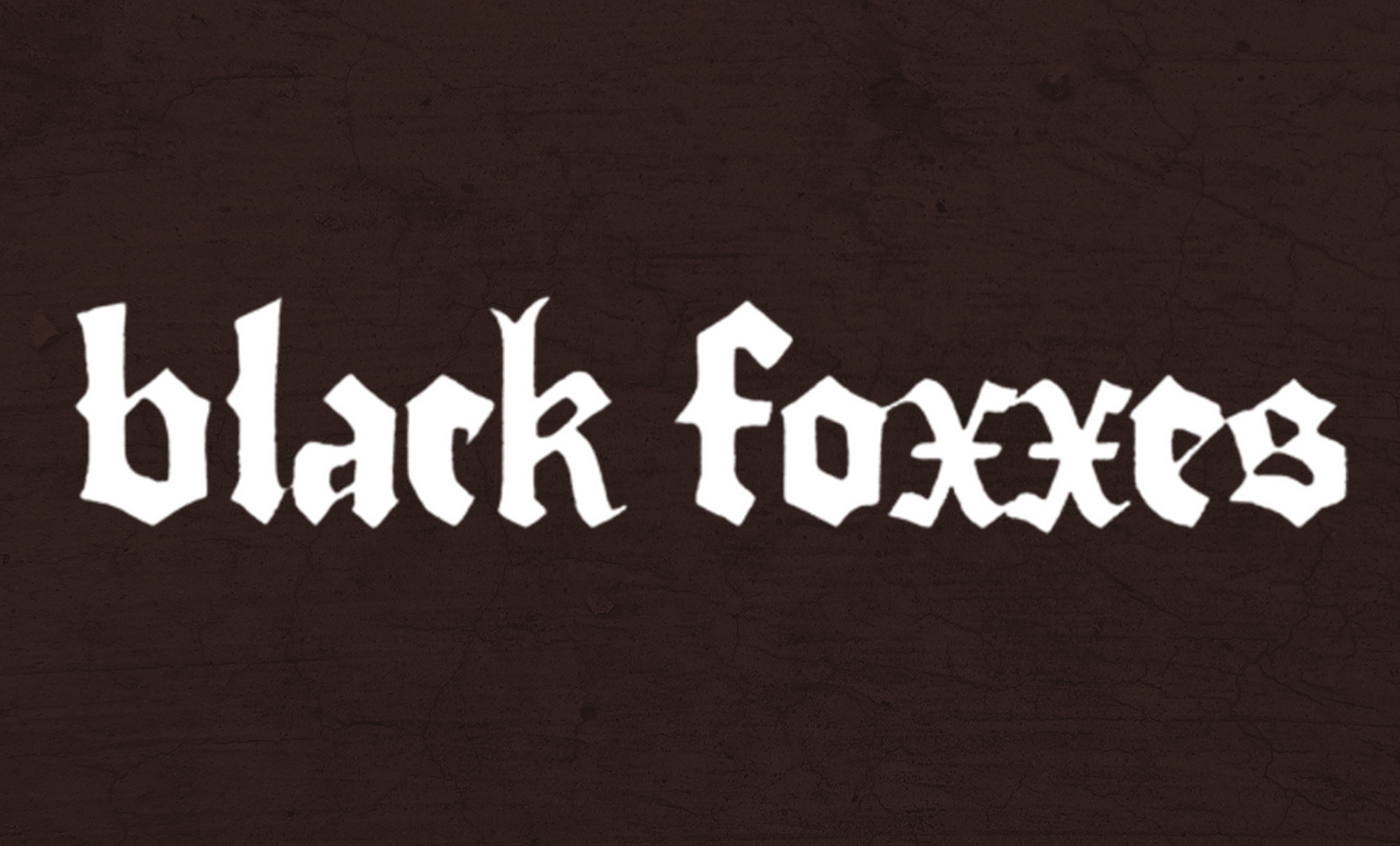 Black Foxxes logo