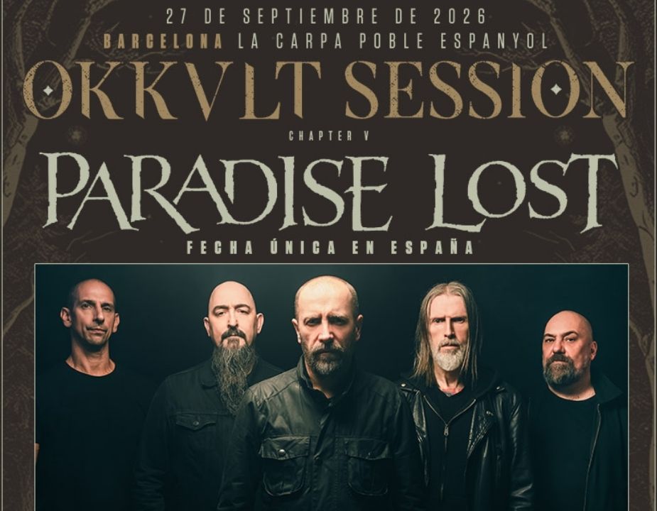 Paradise Lost to headline Okkult Session Barcelona